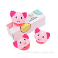 plush cat toy set with gift box package